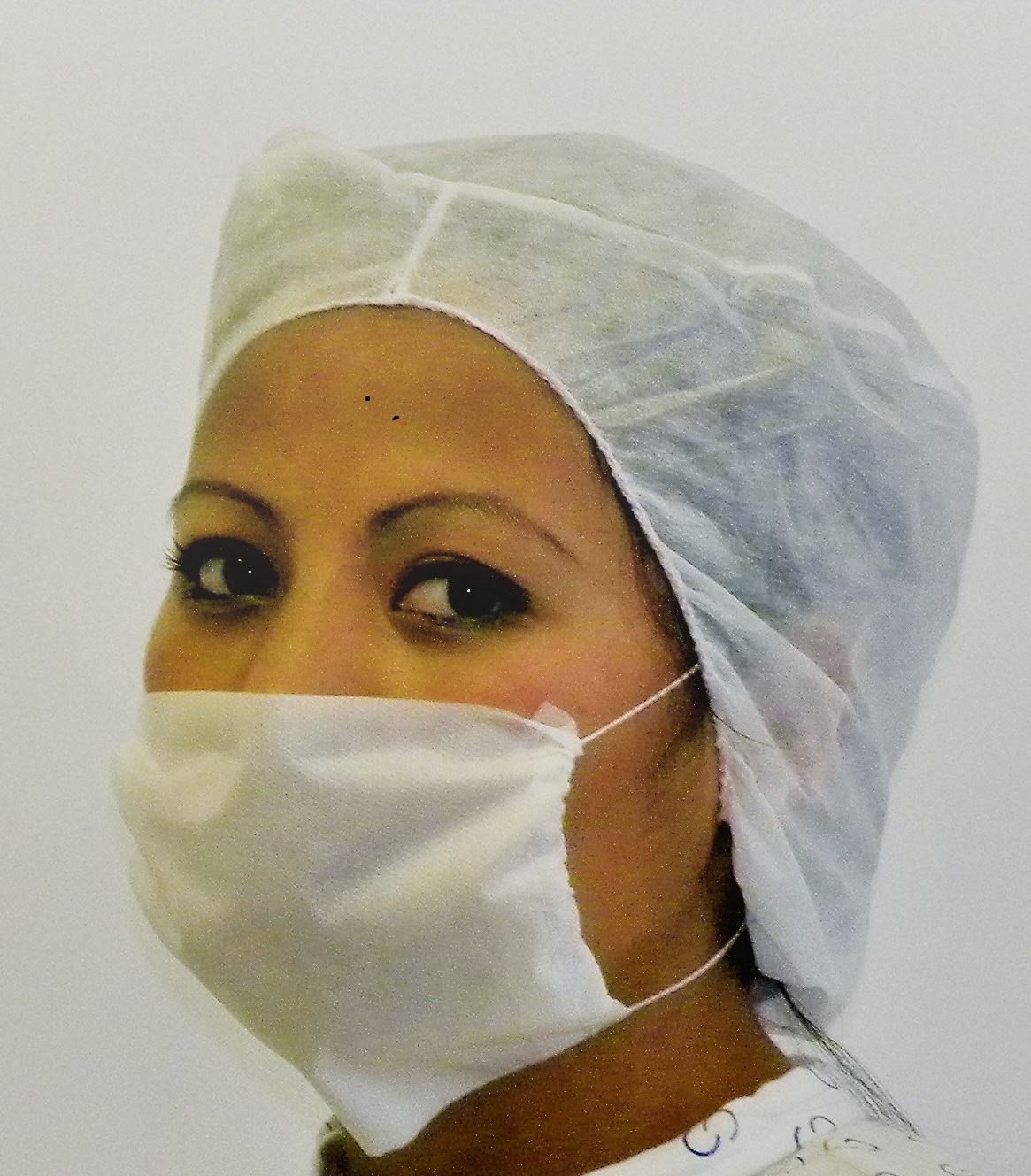 gorro veneciano cofia sms azul o blanco de 22 gms